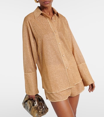 Camisa Lumière de lamé | Oséree