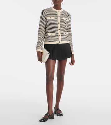 Cárdigan Kendra de croché de algodón | Tory Burch