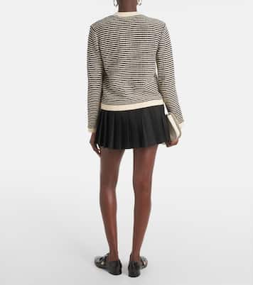 Cárdigan Kendra de croché de algodón | Tory Burch