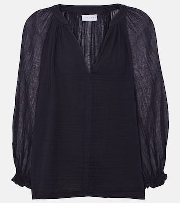 Denice cotton blouse  | Velvet