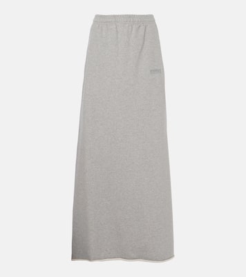 Maxirock Molleton aus einem Baumwollgemisch | Vetements