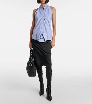 Top rayé en coton | Balenciaga