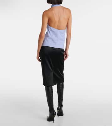 Top rayé en coton | Balenciaga