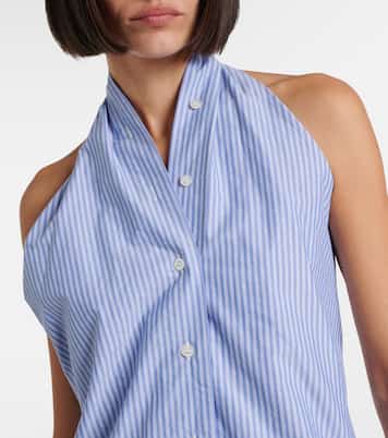 Top rayé en coton | Balenciaga