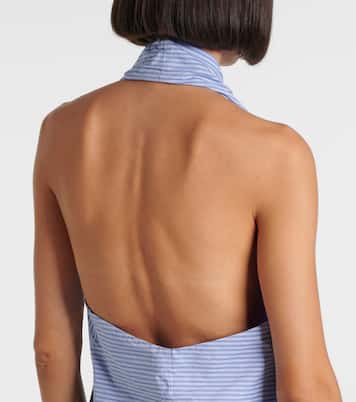Top rayé en coton | Balenciaga