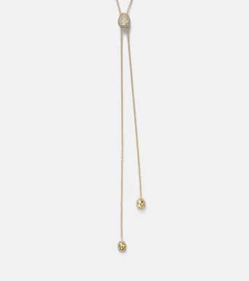Collier Diamond Coast Lariat en or 18 ct et diamants | Octavia Elizabeth