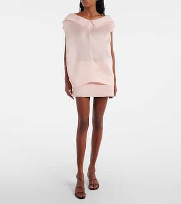 Top Selly in gazar di seta | Khaite