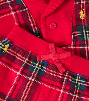 Bebé - chándal de mezcla de algodón a cuadros | Polo Ralph Lauren Kids