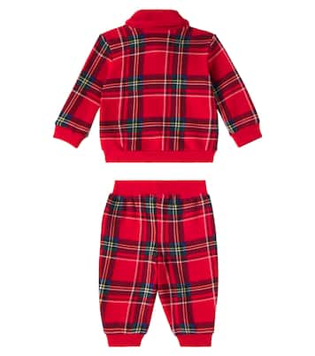 Bebé - chándal de mezcla de algodón a cuadros | Polo Ralph Lauren Kids