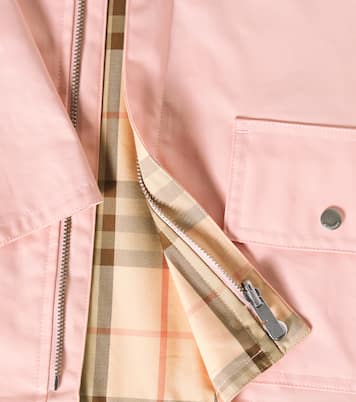 Wendbarer Regenmantel Burberry Check | Burberry Kids