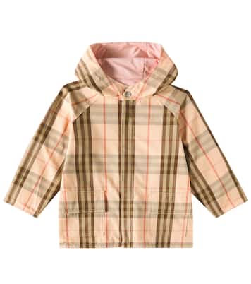 Wendbarer Regenmantel Burberry Check | Burberry Kids