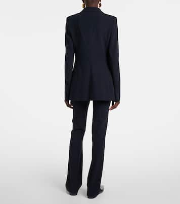 Bennet wool-blend crêpe blazer | Fforme