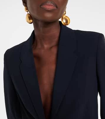 Bennet wool-blend crêpe blazer | Fforme