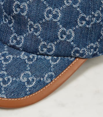Casquette GG Canvas en denim | Gucci