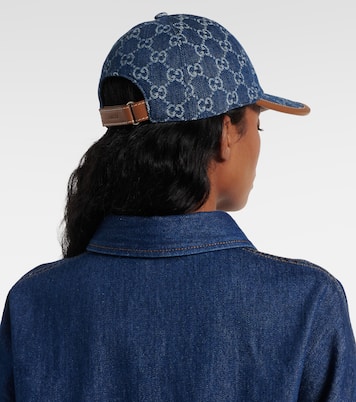 Casquette GG Canvas en denim | Gucci