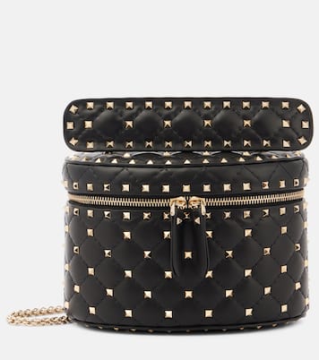 Sac vanity Rockstud Spike Small en cuir | Valentino Garavani
