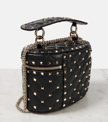 Sac vanity Rockstud Spike Small en cuir | Valentino Garavani