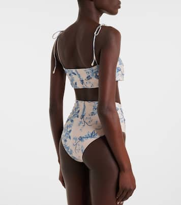 Top de bikini Primavera floral | Agua by Agua Bendita