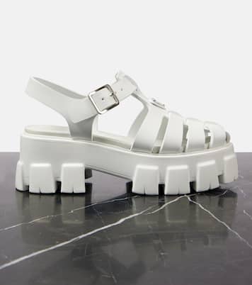Monolith platform sandals | Prada