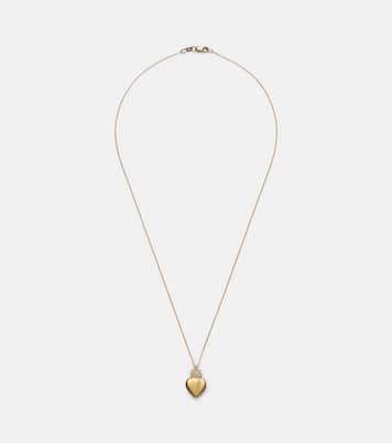 Collier Flame Heart en or 18 ct et diamants | Ileana Makri