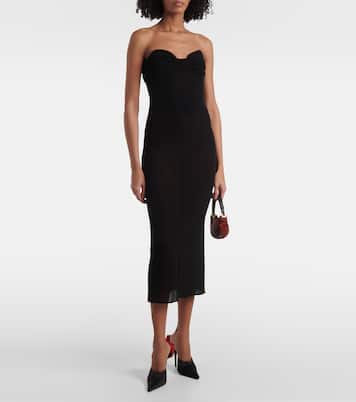 Robe midi en satin | Magda Butrym