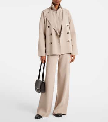 Pantaloni a gamba larga Assiro in crêpe | Max Mara