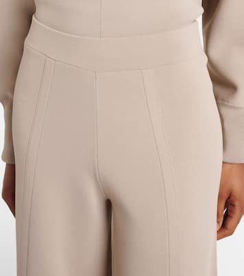 Pantaloni a gamba larga Assiro in crêpe | Max Mara