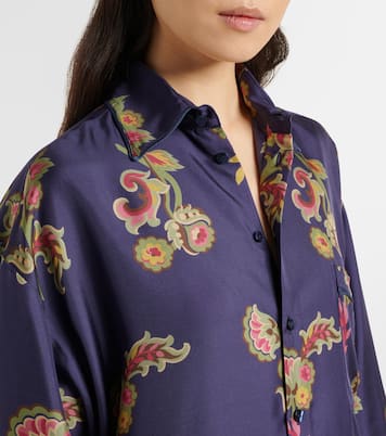 Camicia in seta con stampa | Etro