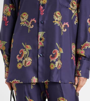 Camicia in seta con stampa | Etro