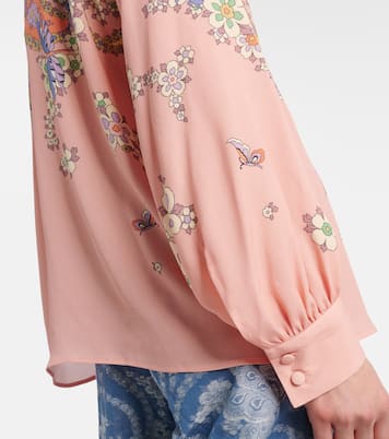 Bedruckte Schluppenbluse | Etro