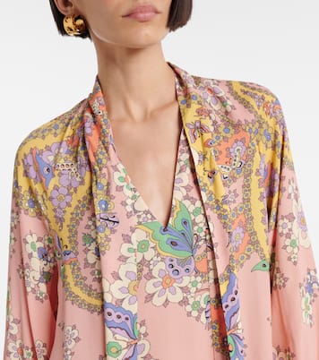 Bedruckte Schluppenbluse | Etro