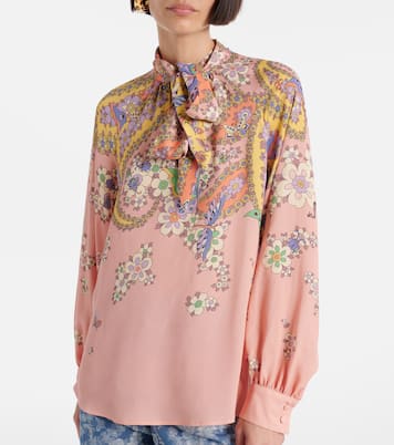 Bedruckte Schluppenbluse | Etro