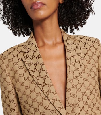 Blazer en toile GG  | Gucci