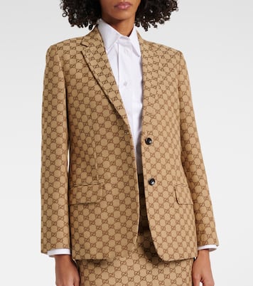 Blazer en toile GG  | Gucci