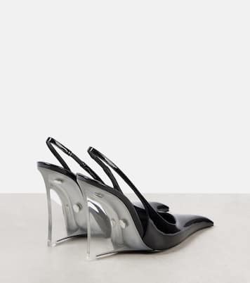 Escarpins compensés Miller 110 en cuir | Saint Laurent