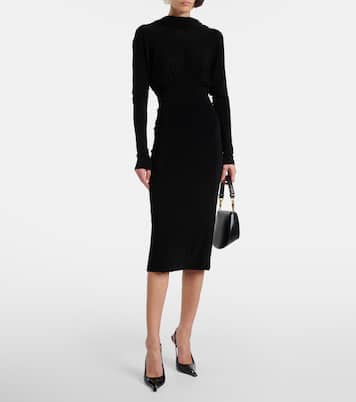 Escarpins compensés Miller 110 en cuir | Saint Laurent