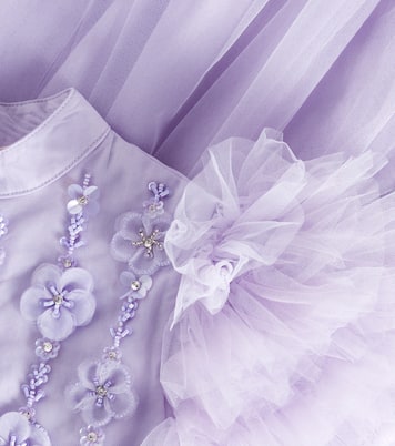Verziertes Kleid Yasmin aus Tüll | Tutu Du Monde