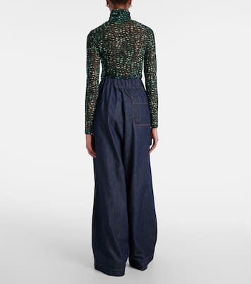 High-rise wide-leg jeans | Dries Van Noten