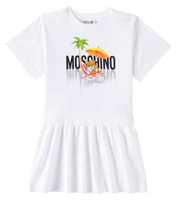 Kleid aus Baumwolle | Moschino Kids