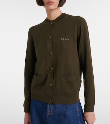 Cardigan en cachemire et soie | Gucci