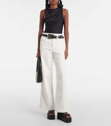 High-Rise-Hose The Seamed Wide | Frame