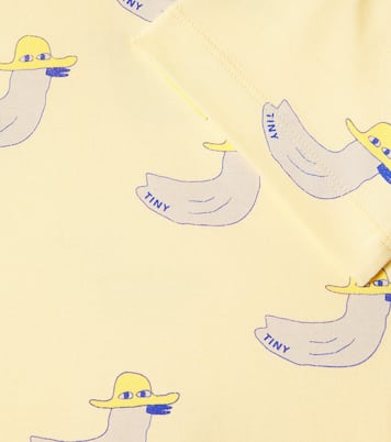 T-shirt Ducks en coton imprimé | Tinycottons