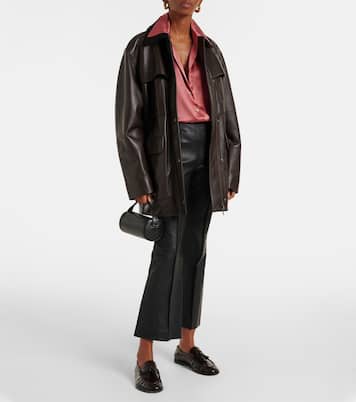 Silk satin blouse | Vince