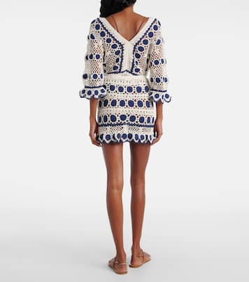 Minigonna Bouquette in crochet di cotone | Anna Kosturova