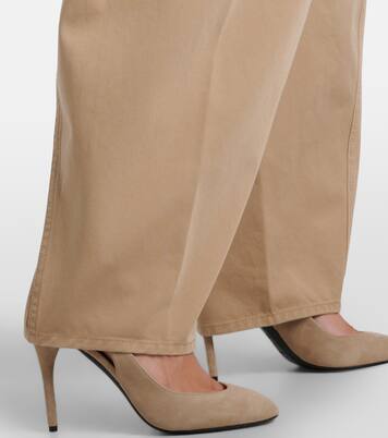 Pantalon cargo ample en jean | Alaïa