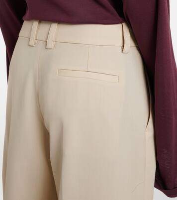 Daytona high-rise wide-leg pants | The Frankie Shop