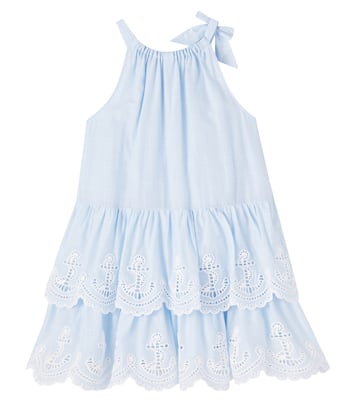 Vestido Scarborough de algodón a capas | Zimmermann Kids