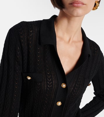 Cardigan en coton et cachemire | Alessandra Rich