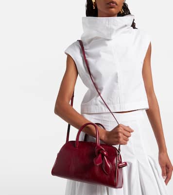 Turismo Small patent leather tote bag | Jacquemus