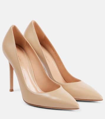 Escarpins Gianvito 105 en cuir | Gianvito Rossi